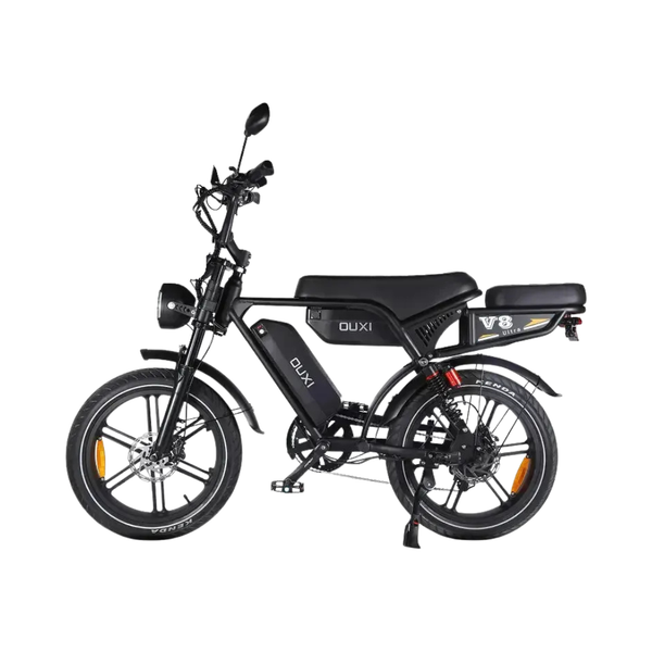 Ouxi V8 Ultra Max in zwart, zijaanzicht