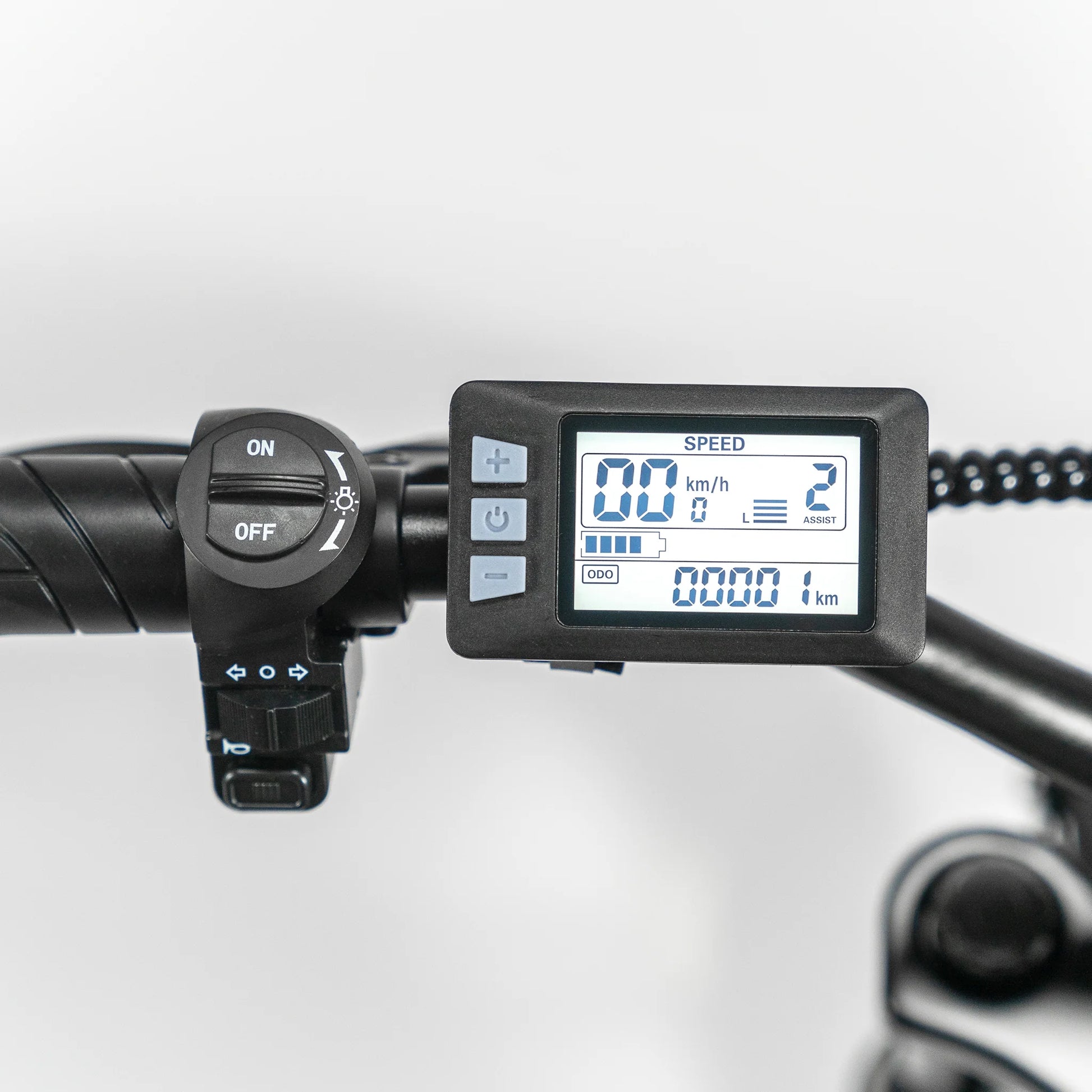 Opvoerbare V8 1.0 Display, V8 1.0 display, killswitch voor e-bike, speed limiter voor e-bike, begrenzer V8 1.0, electric bike display, scooter display with killswitch,