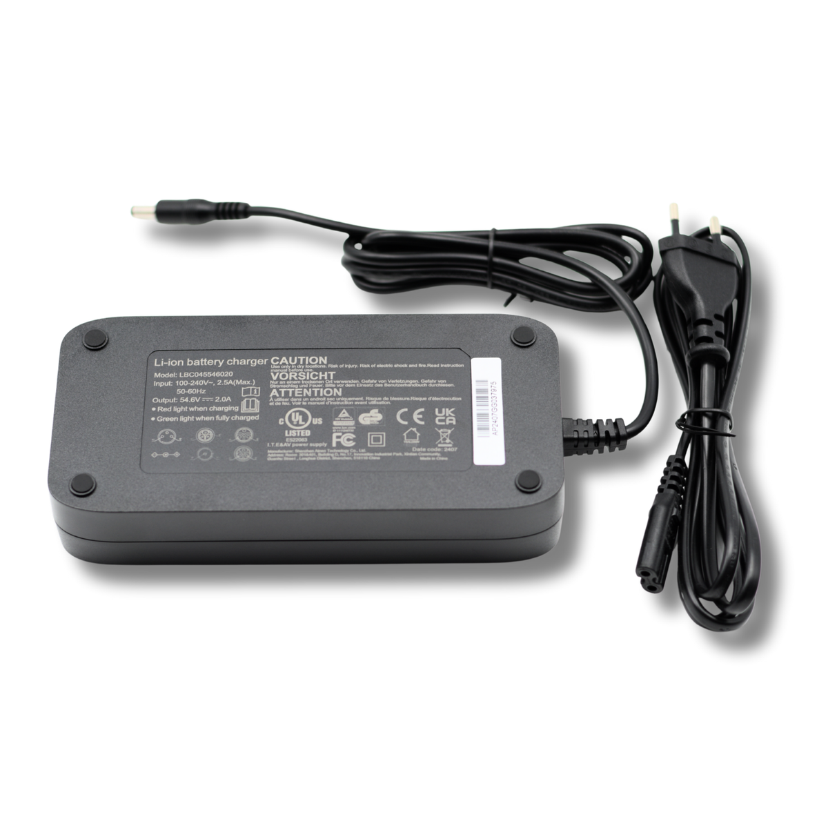Fatbike Oplader 48V (1-Pin)
