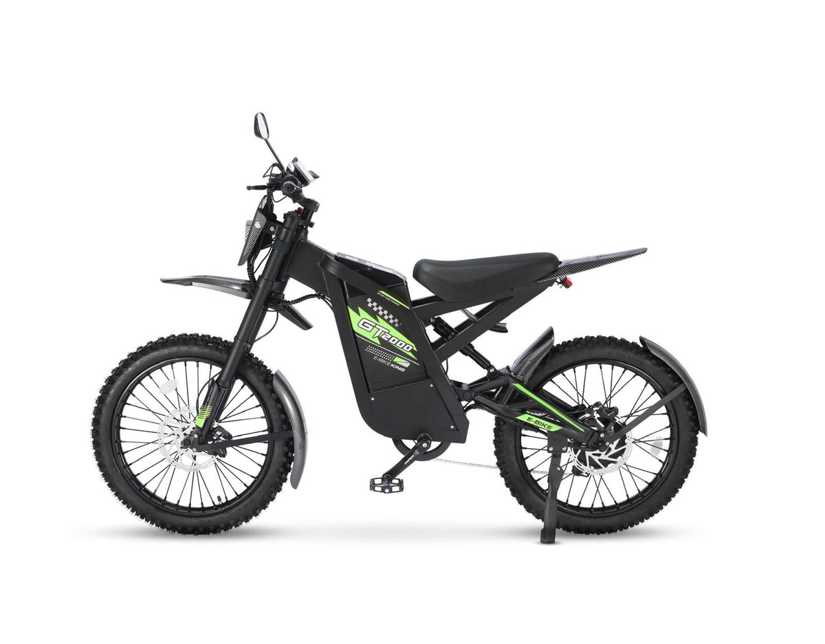 Yeşil Ouxi GT2000 2.0 fatbike, diğer taraf
