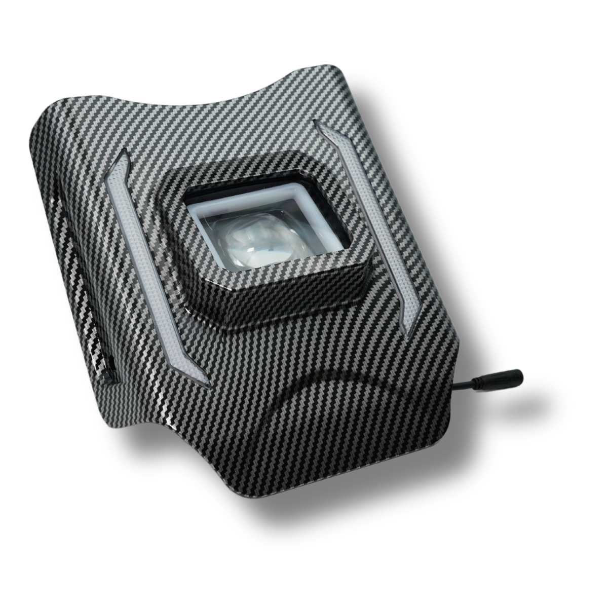 LED Koplamp Carbon-Look Met Koplampkap