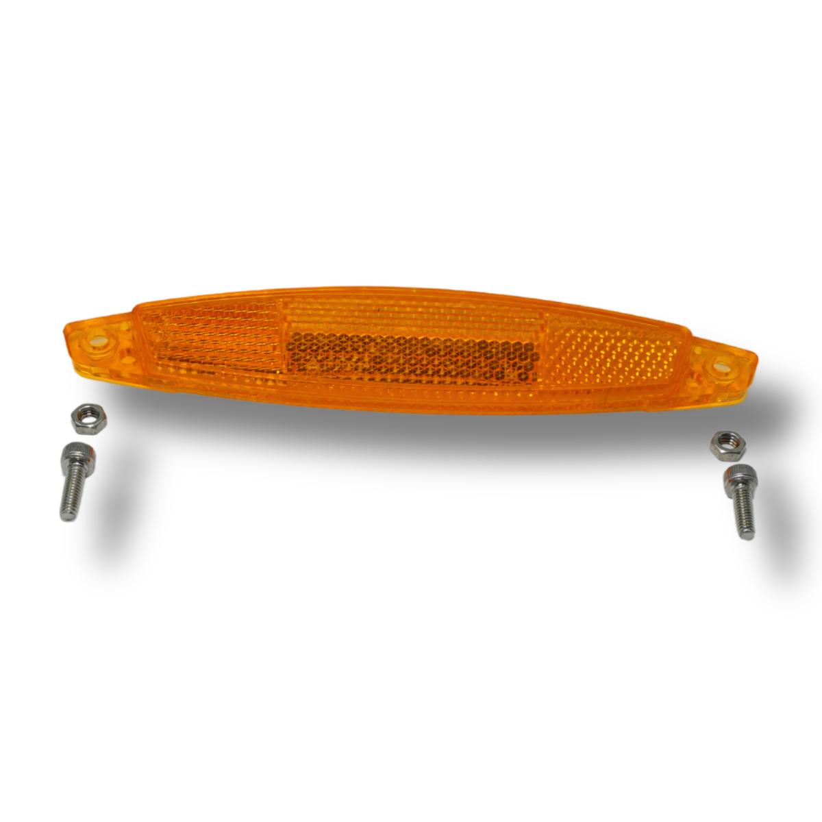 Reflector Oranje Met Bouten En Moeren
