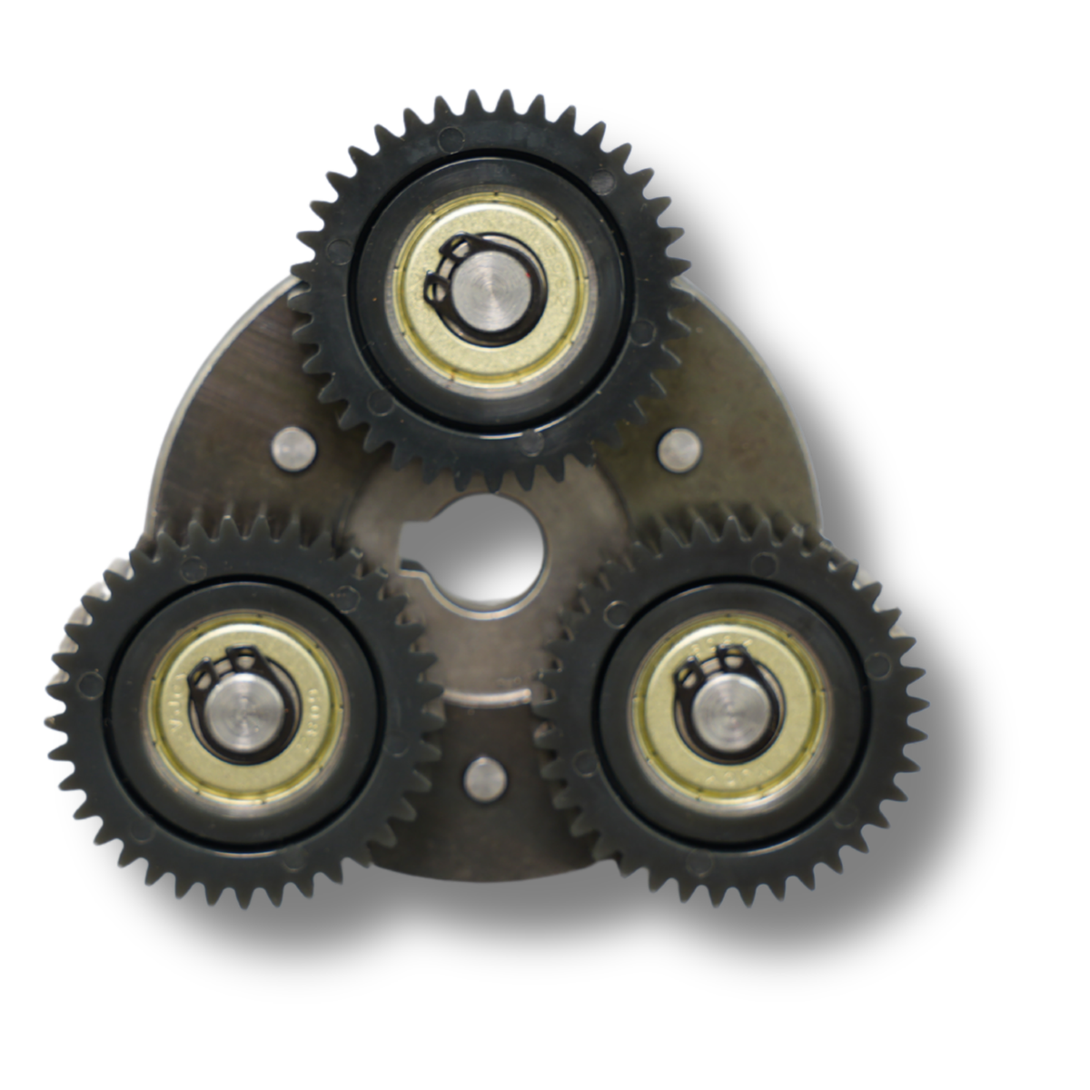 Motortandwielen Naafmotor Zwart Nylon Stalen Drager